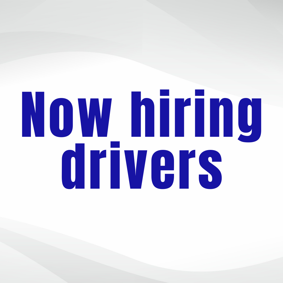 Now hiring drivers